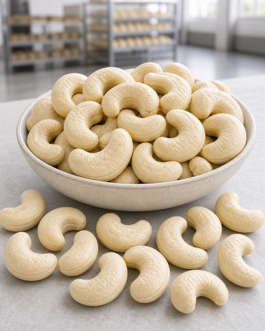 W180 Jumbo Cashew Kernels — Small Lot Available