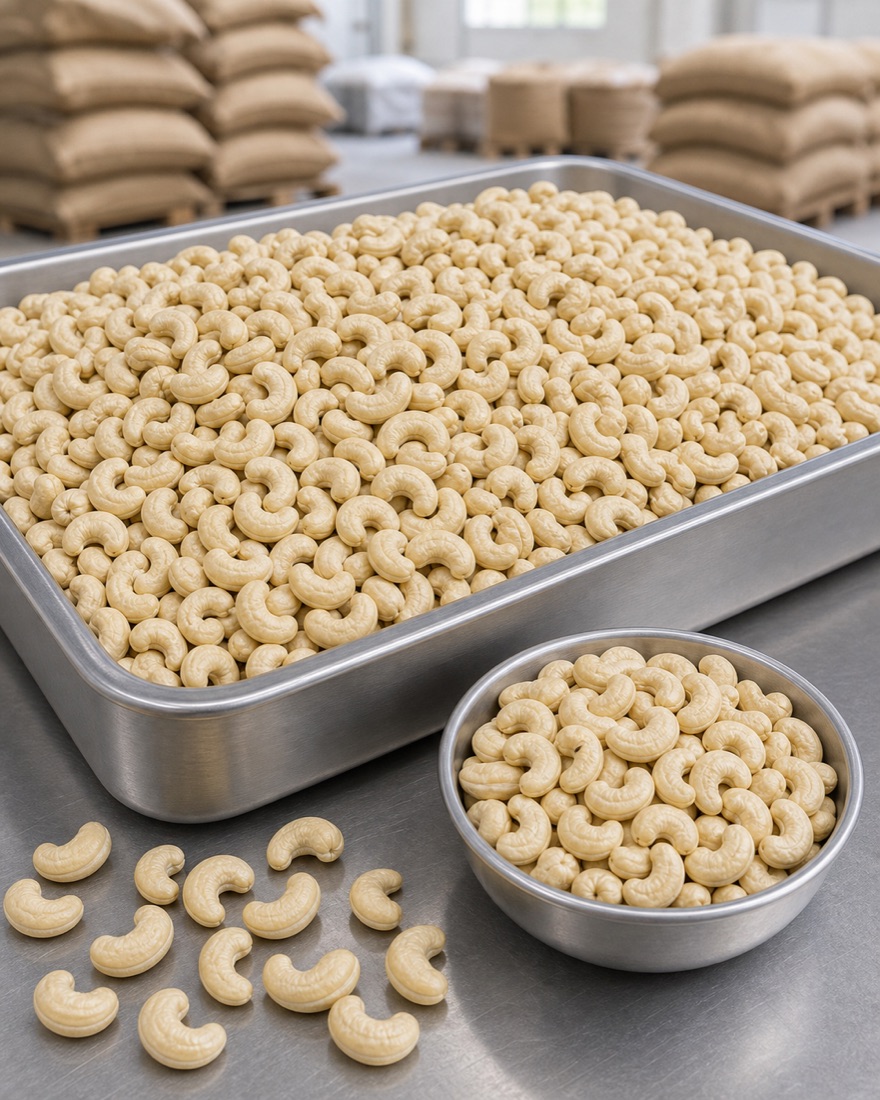 W450 Cashew Kernels — Coast Region Bulk